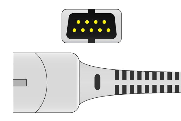 Philips Compatible Short SpO2 Sensor - Veternary Multi-Site Sensor