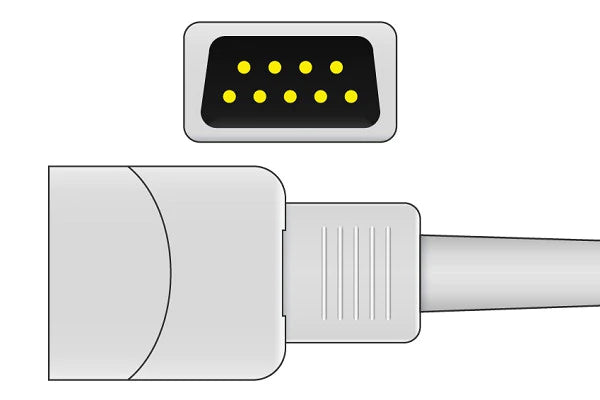 Datex Ohmeda Compatible Short SpO2 Sensor - PR-A120-1005N - Pediatric Clip