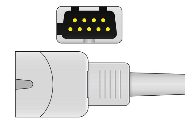 Masimo Compatible Short SpO2 Sensor - Adult Ear Clip