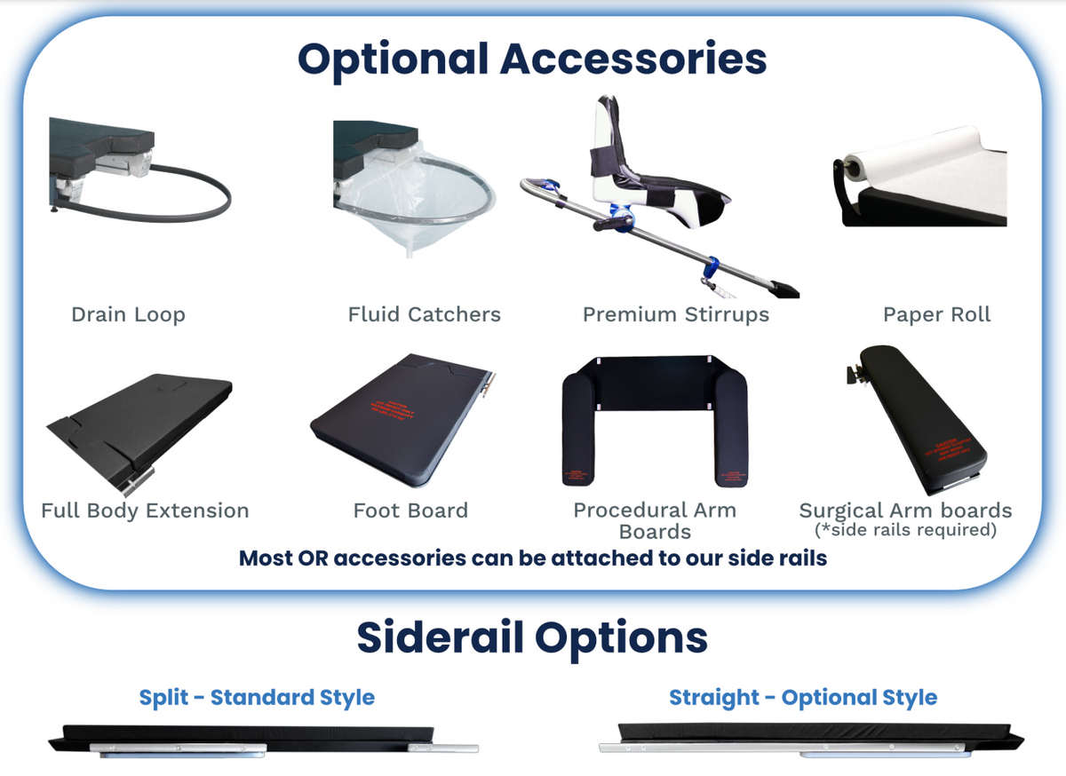 Surgical Tables Inc. URO-MAX Series C-Arm Table – KenMed Surgical