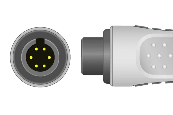 Mindray > Datascope Compatible ECG Trunk Cable - 0010-30-12377 - 3 Leads