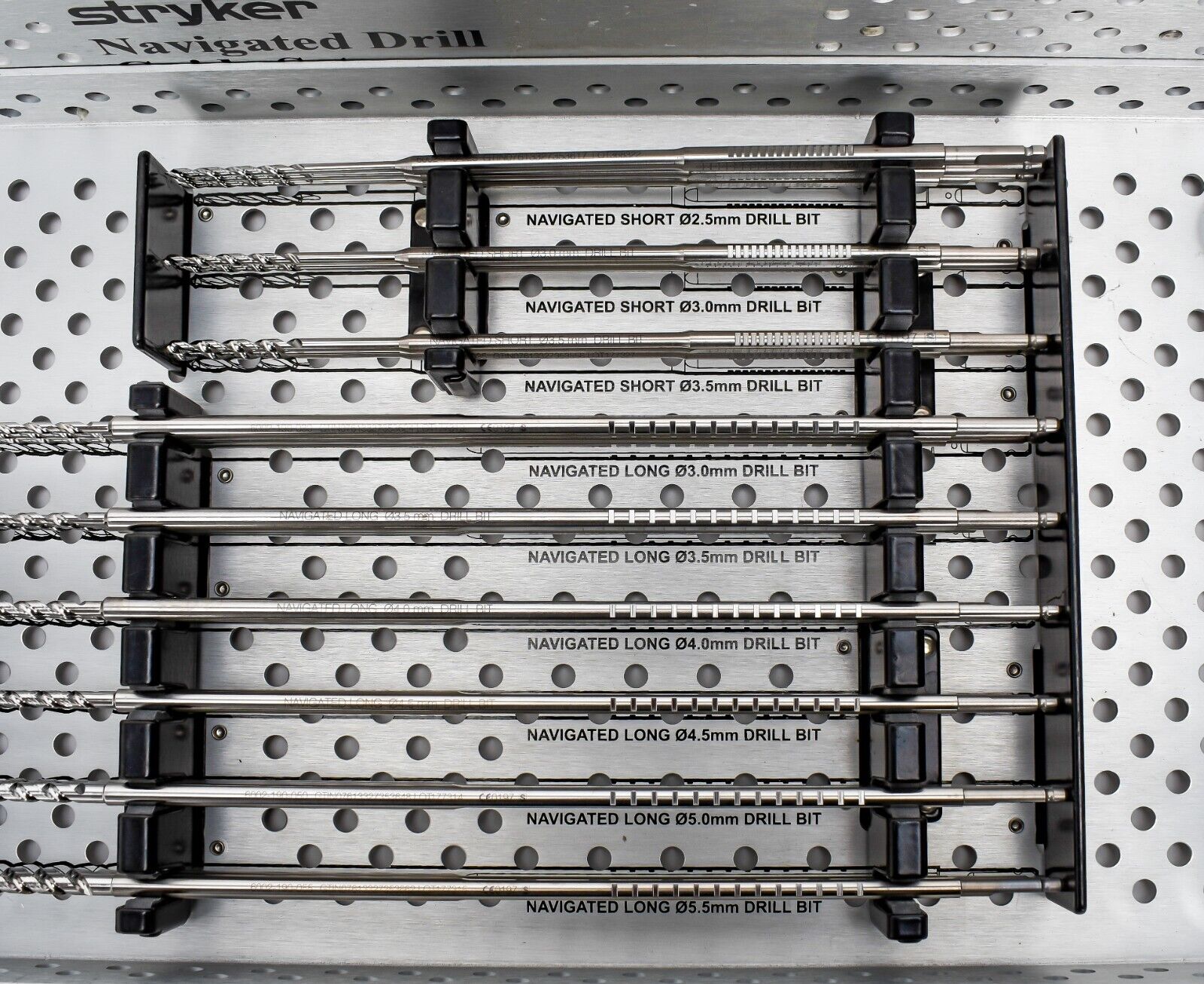 Stryker Navigated Drill Guide Set 6002-140-200 6002-190-100 6002-140-000 6002-19