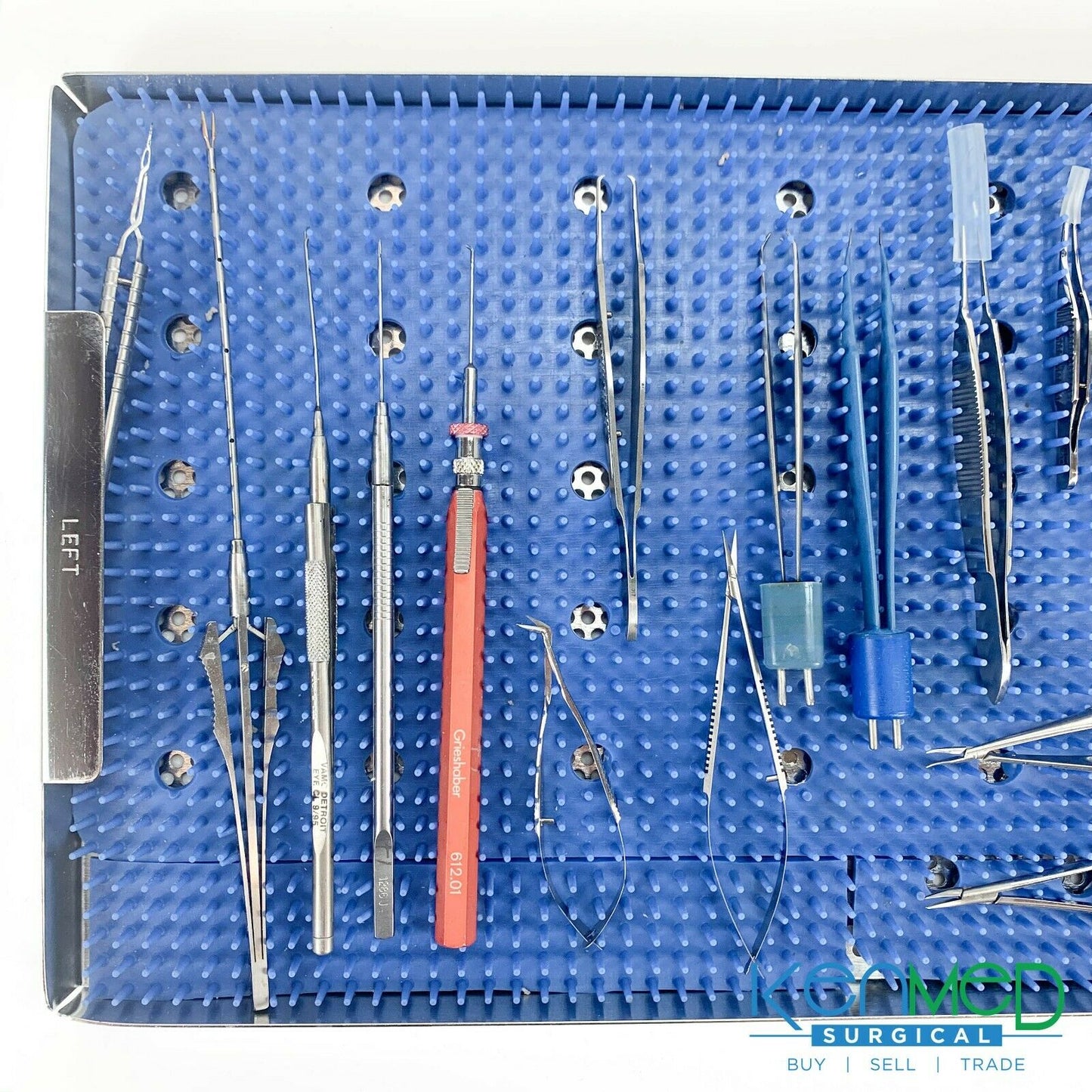 Storz Katana Corneal Transplant Eye Instrument Tray