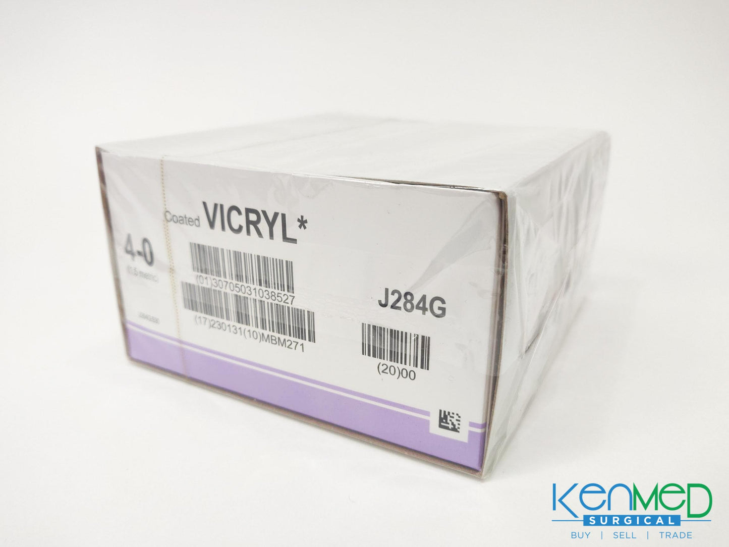 Ethicon J284G Coated Vicryl (Polyglactin 910) Ligature Undyed Braid