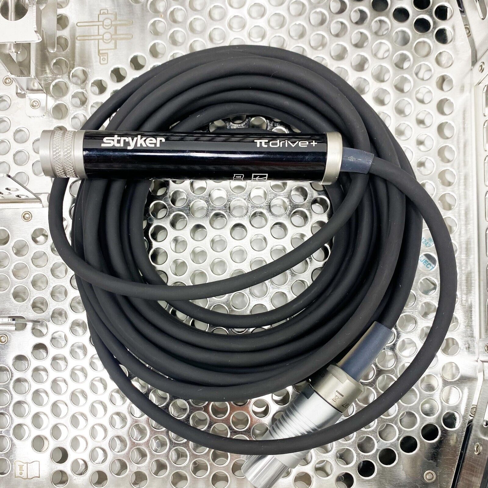 Stryker 5407-300-000 Pi Drive + Spine Drill Set w/ Stryker CORE 2 Powe ...