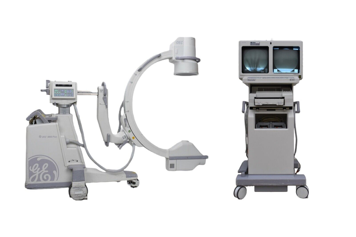 GE OEC 9800 9" II C-Arm w/ Vascular Package