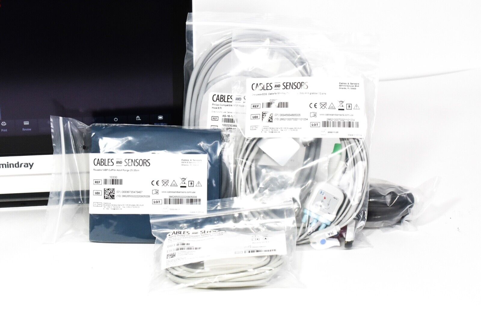 Mindray BeneVision N15 Patient Monitor; N1 Transport Monitor; CO2 EtCO2 Gas Module