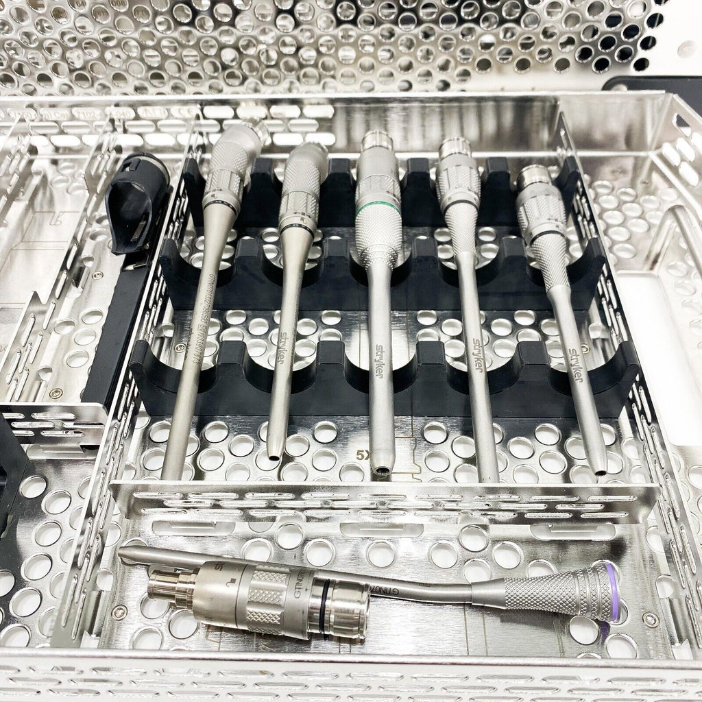 Stryker 5407-300-000 Pi Drive + Spine Drill Set w/ Stryker CORE 2 Power Console