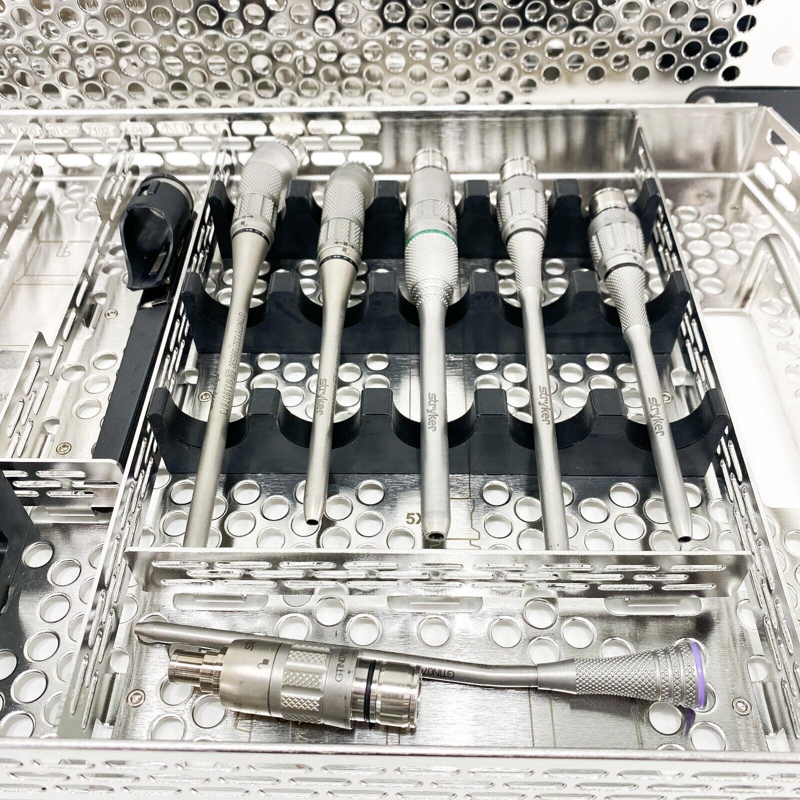 Stryker 5407-300-000 Pi Drive + Spine Drill Set w/ Stryker CORE 2 Power Console