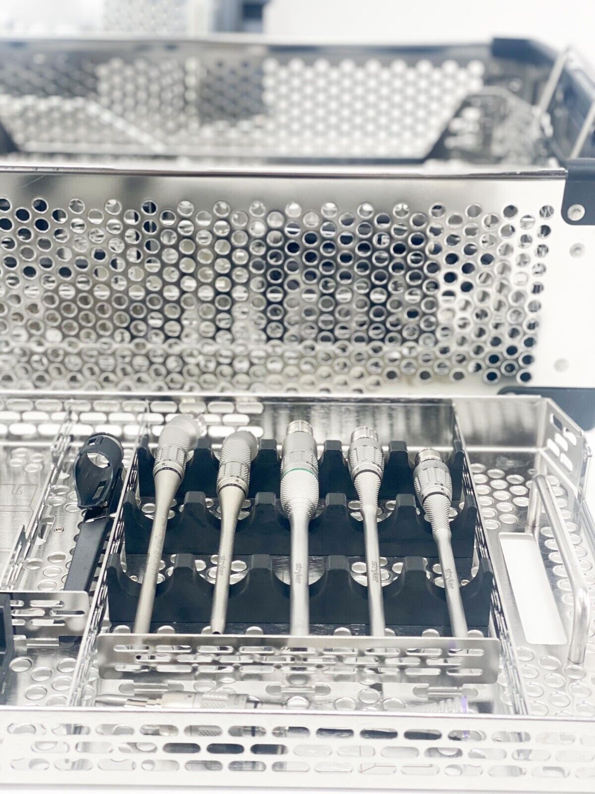 Stryker 5407-300-000 Pi Drive + Spine Drill Set w/ Stryker CORE 2 Power Console