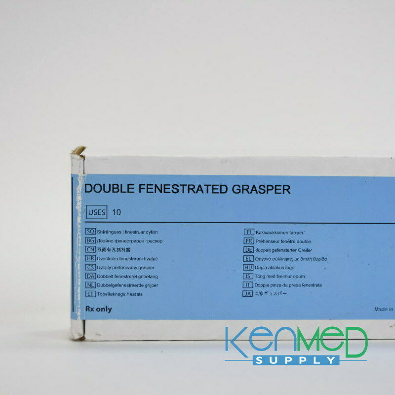 NEW Da Vinci Double Fenestrated Grasper, 8 mm 420189