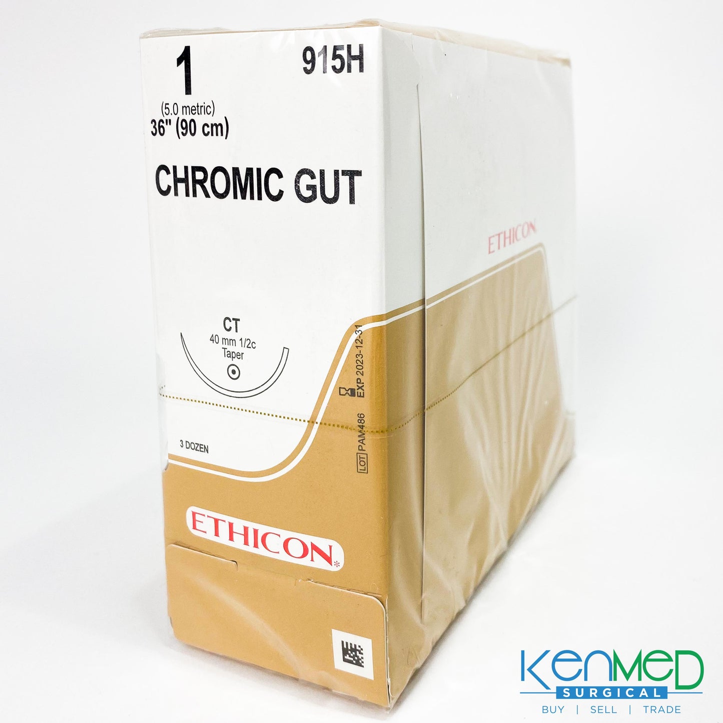 Ethicon 915H Chromic Gut (EXP 12-31-2023)