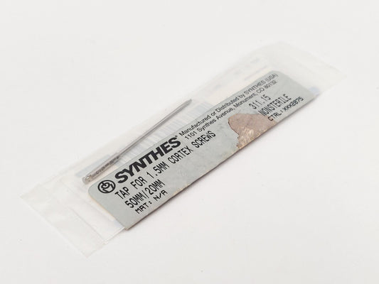 Synthes 311.15 Tap for 1.5MM Cortex Screws 50MM/20MM