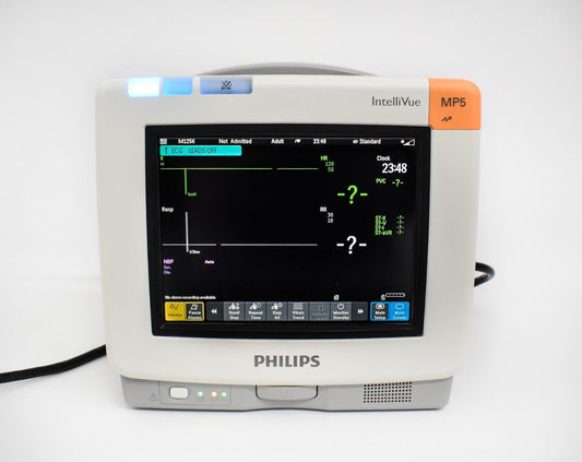 Philips IntelliVue MP5 Patient Monitor 865024 ECG, SpO2, NIBP, Temp Accessories