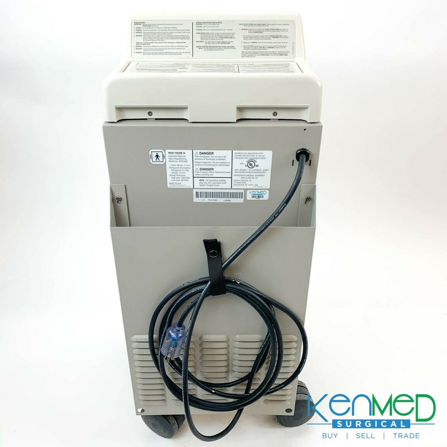 Gaymar MTA7900 Medi-Therm III Hypo/Hyperthermia Machine