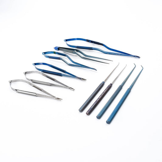 Neuro Instrumentation Needle Holder Scissor Set SS24650T 782-1201-3 3003-182