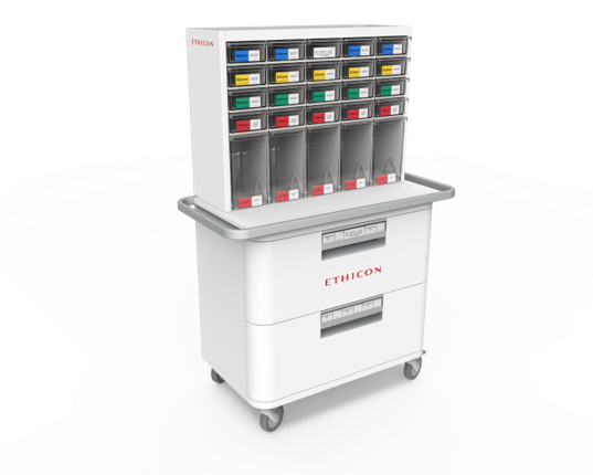 NEW Ethicon EPC01 Procedure Cart - Suture Cart, Stapler Cart