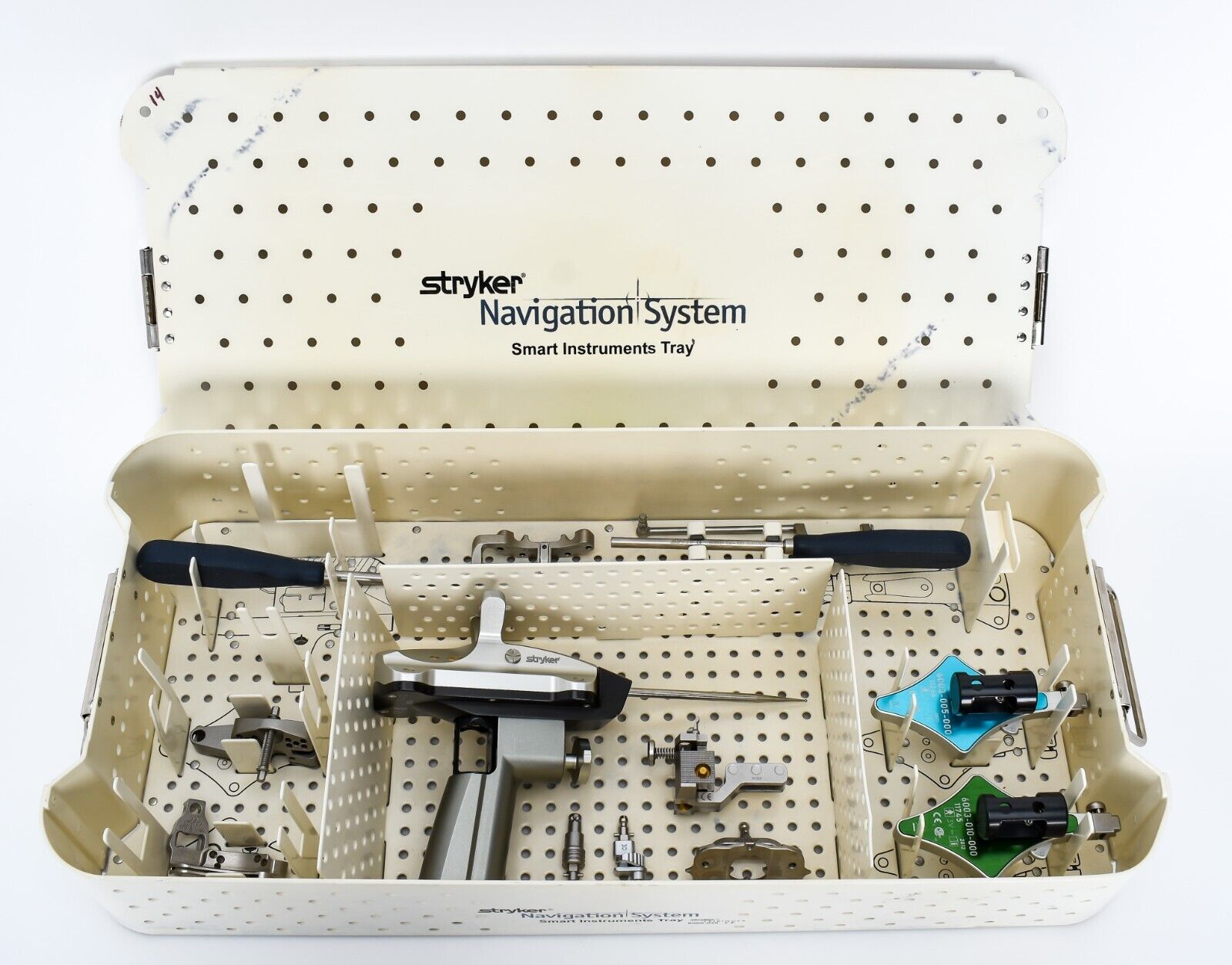 Stryker Navigation Instrument Tray Precision Knee 6003-100-020 6003-100-090