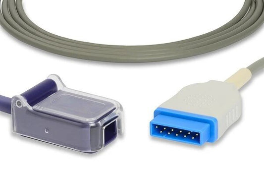 GE Healthcare > Marquette Compatible SpO2 Adapter Cable 10ft