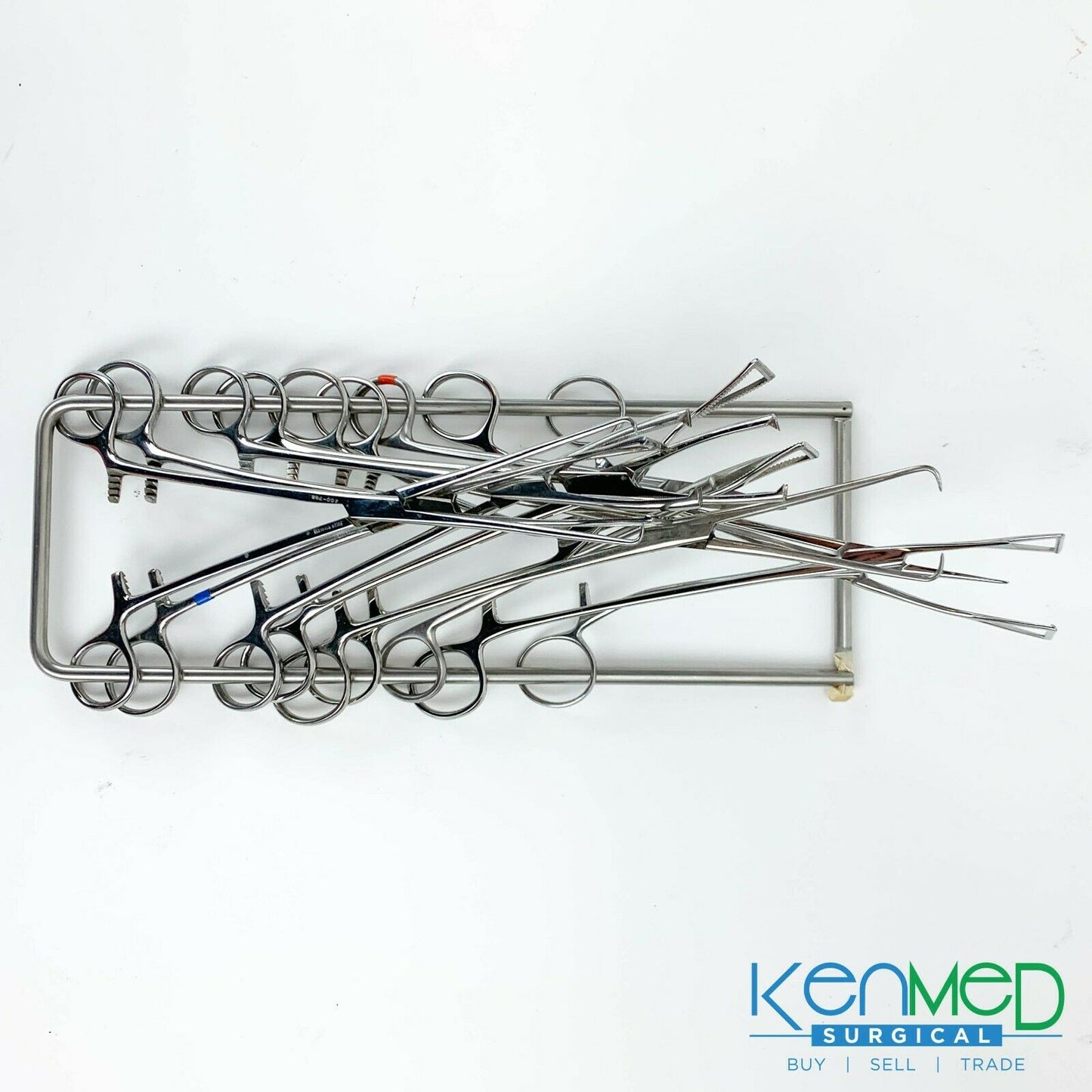 Thoracic Cardiac Clip Applier Instrument Tray - 65 Pieces