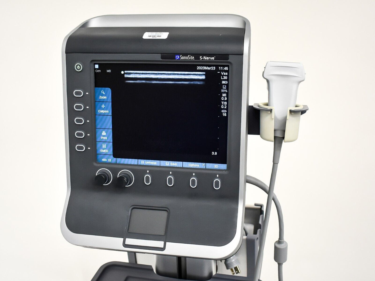 SonoSite S-Nerve Ultrasound Machine P07576 S Series Stand P07754-06